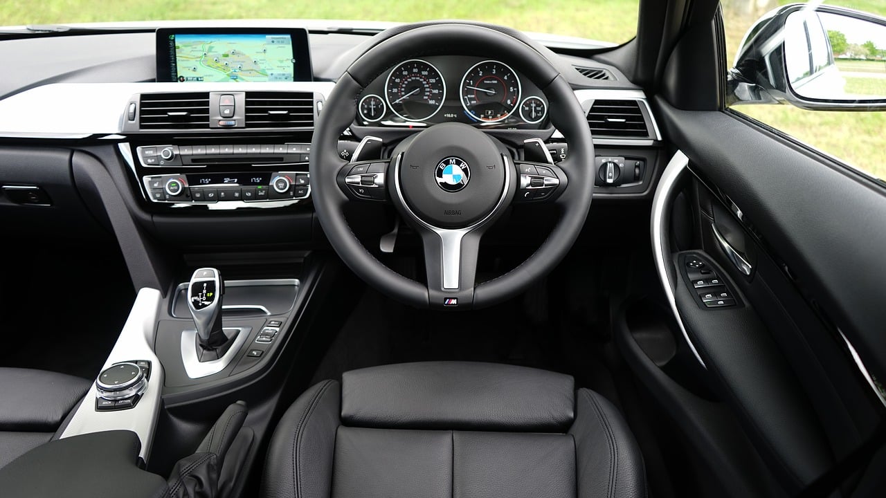 BMW car dashboard