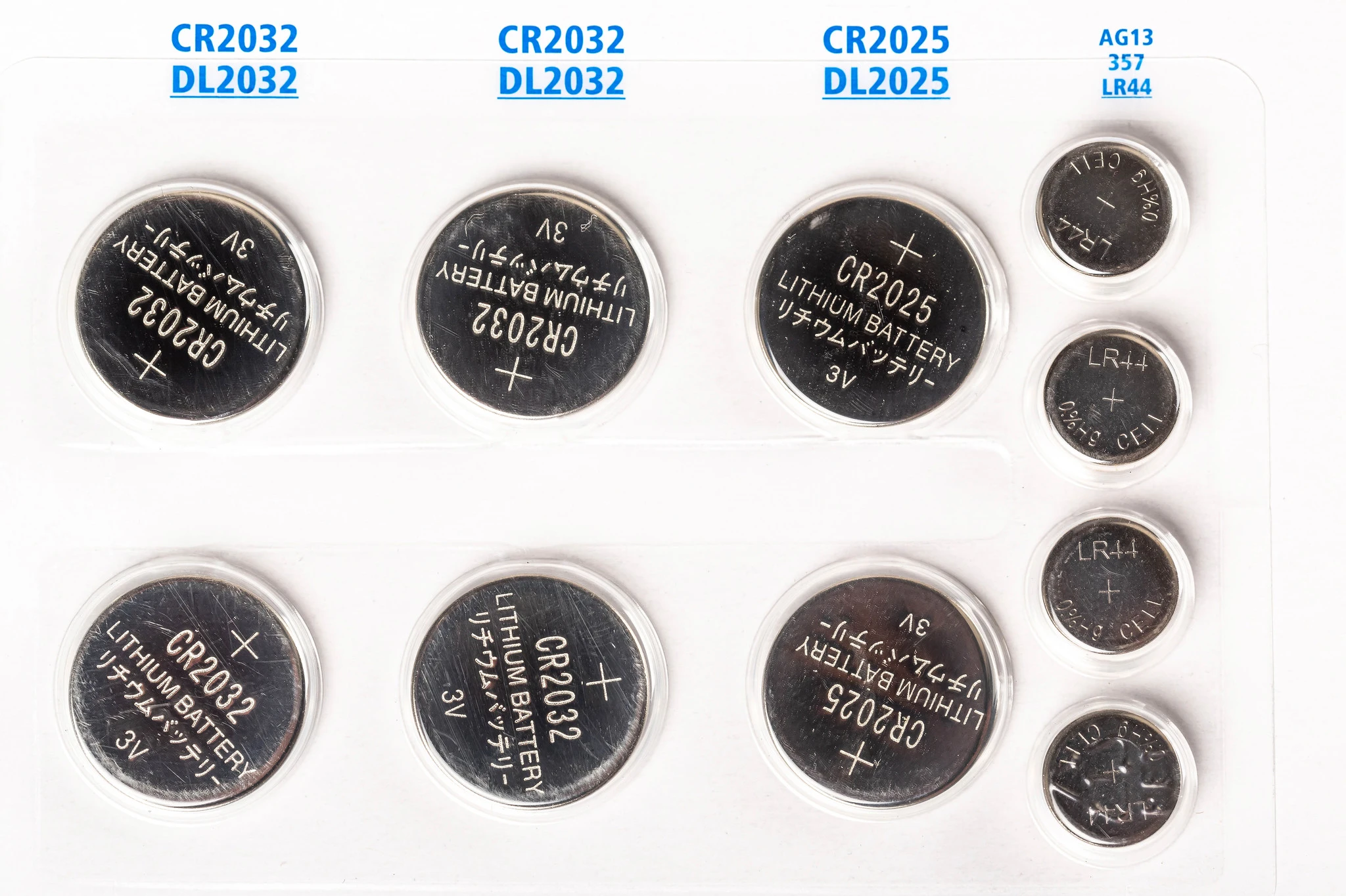 CR2032 batteries