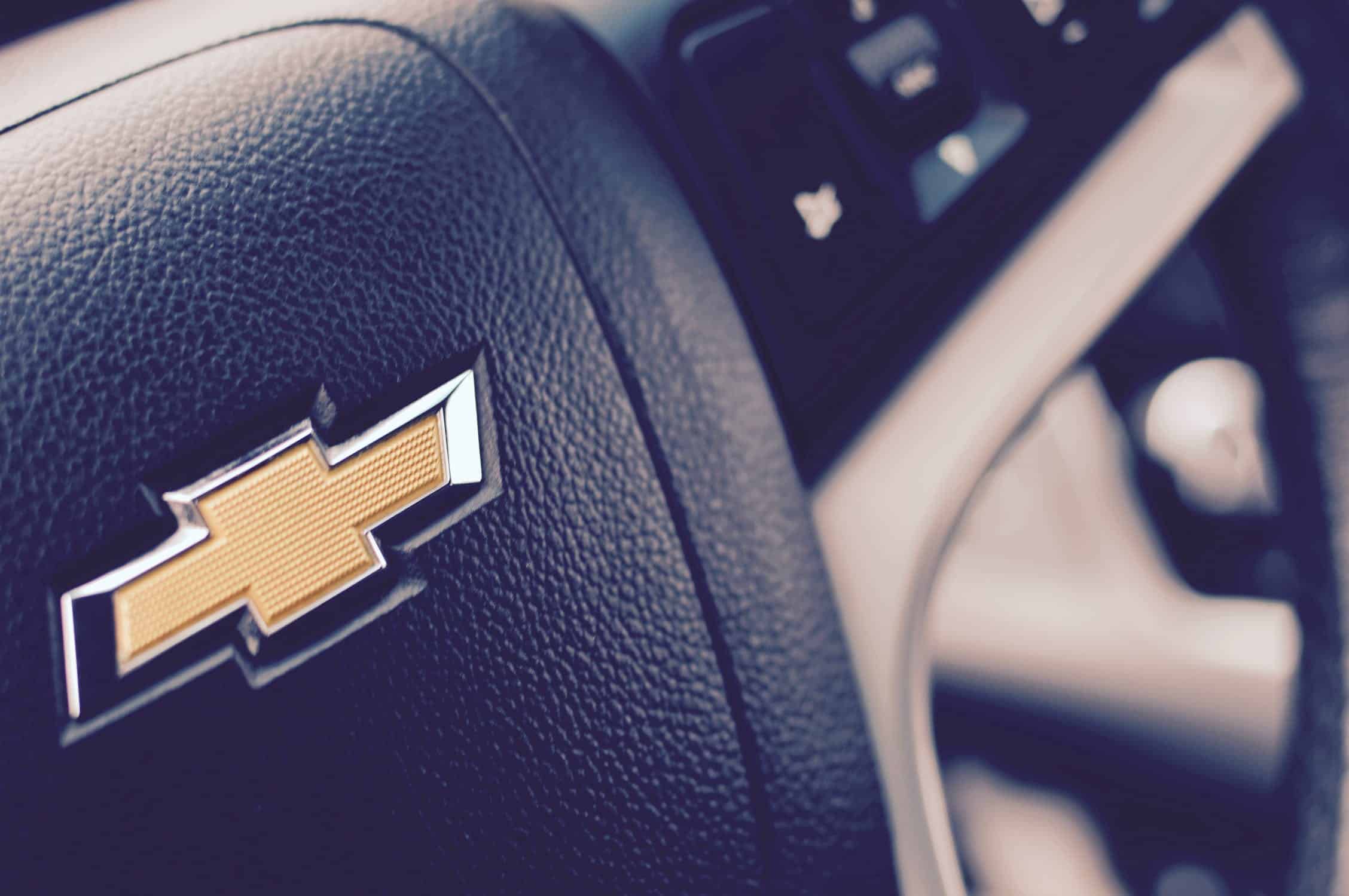 Chevy steering wheel