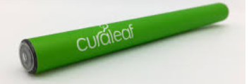 Why is my Curaleaf Battery Blinking Green?