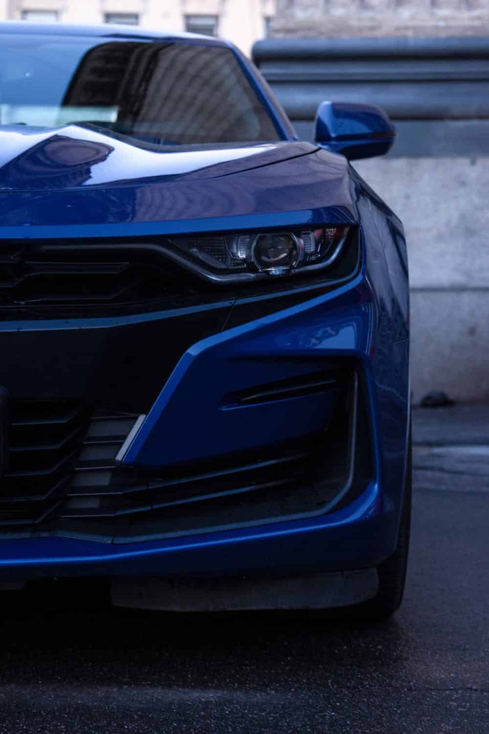 Front side of the car