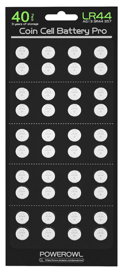 POWEROWL Button Coin Batteries