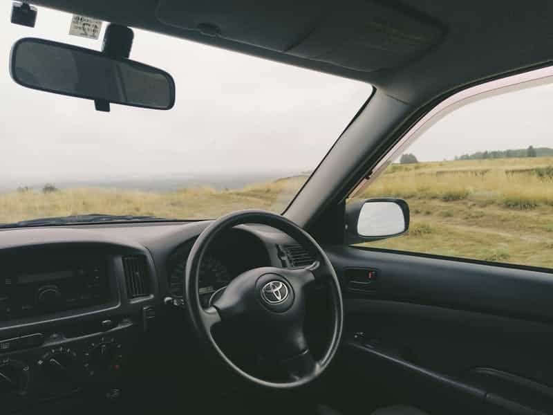 Toyota steering wheel