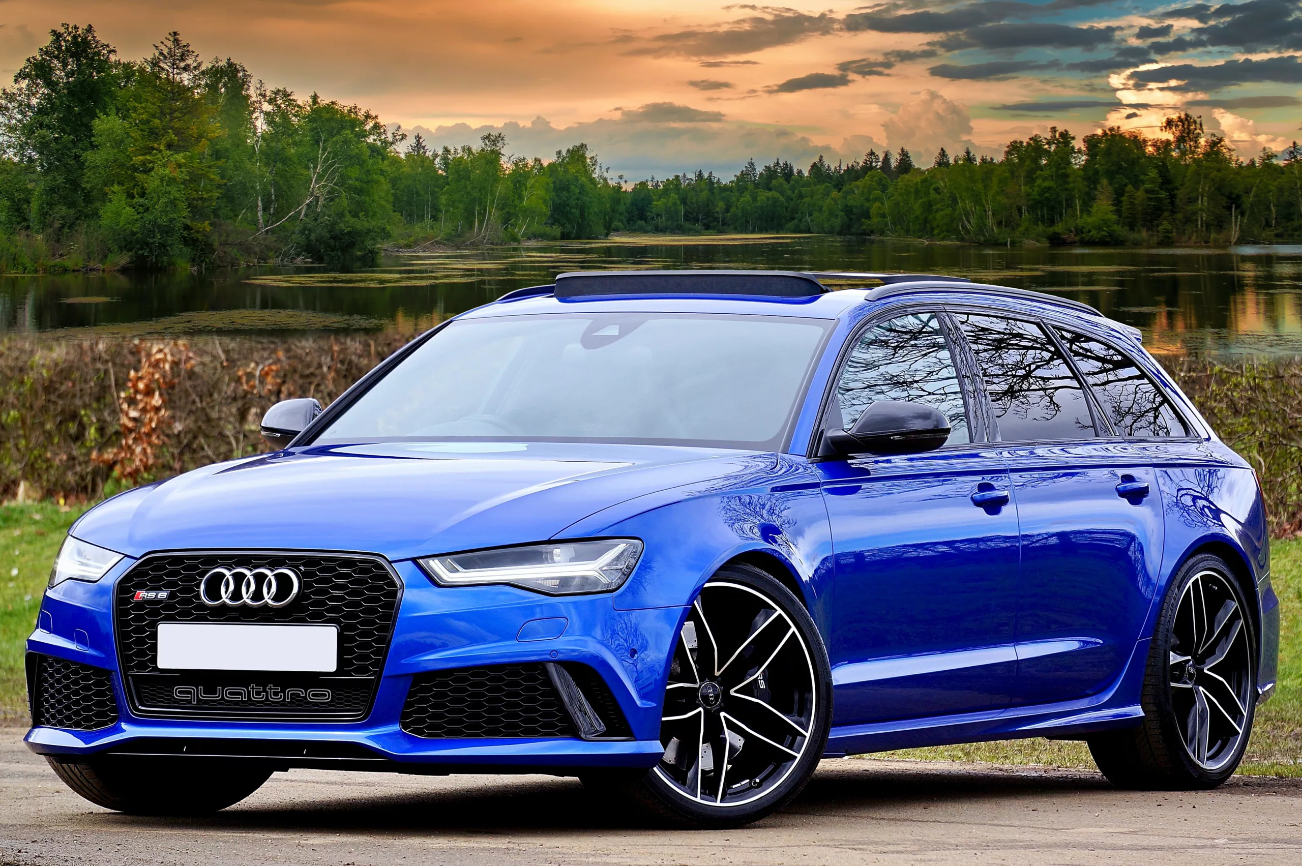 Where is the Battery in an Audi A4?