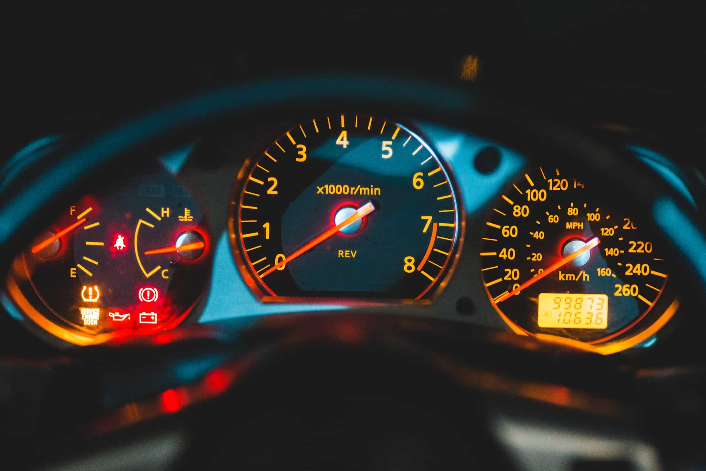 car dashboard