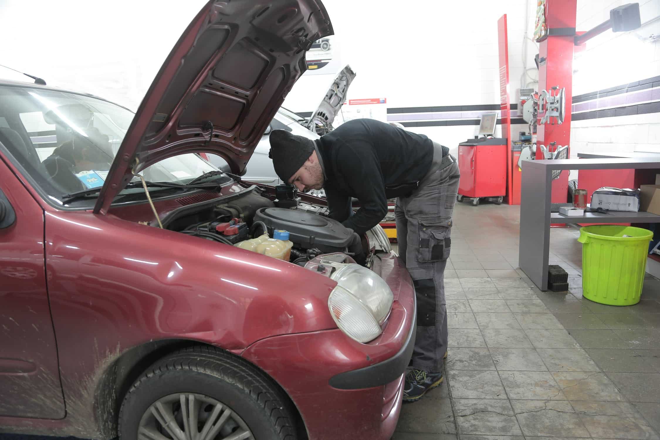 car engine check