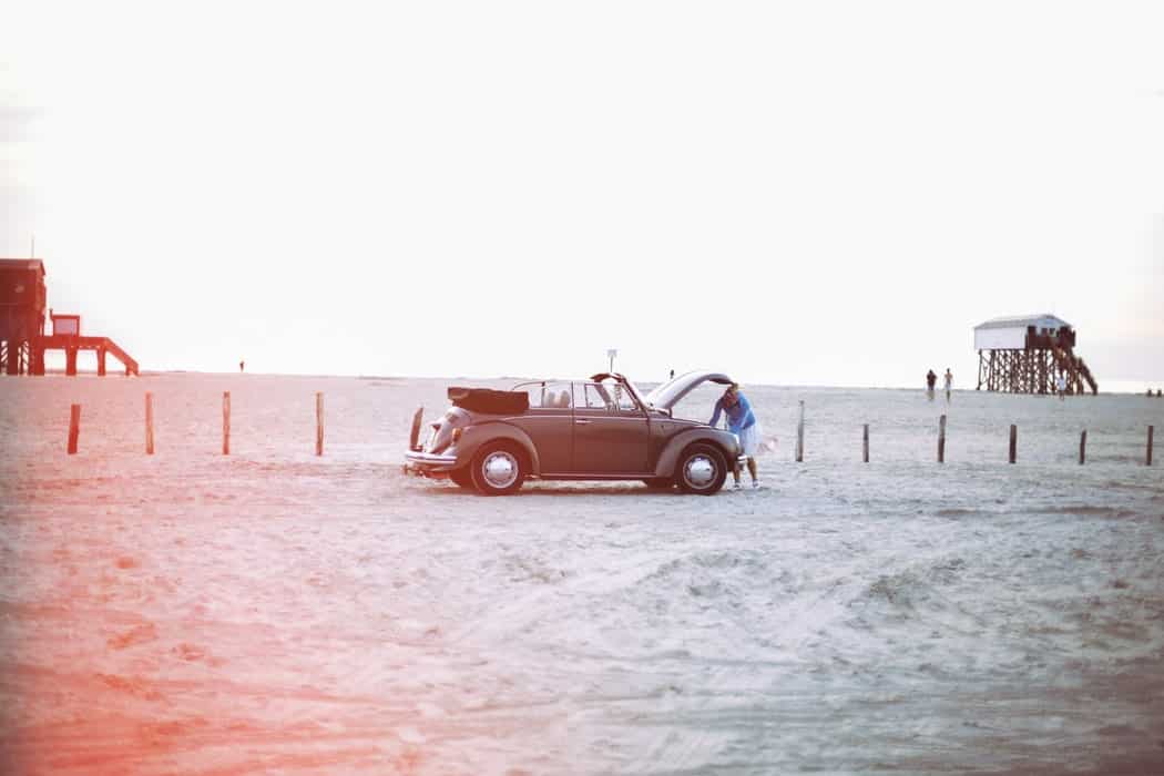 car stranded