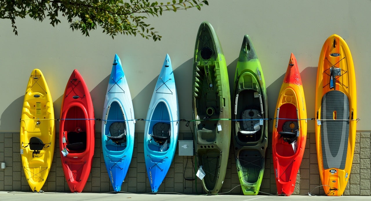 kayaks