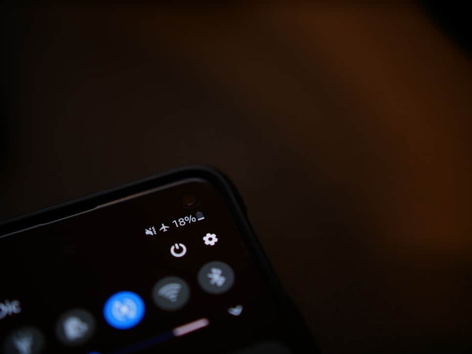low battery phone
