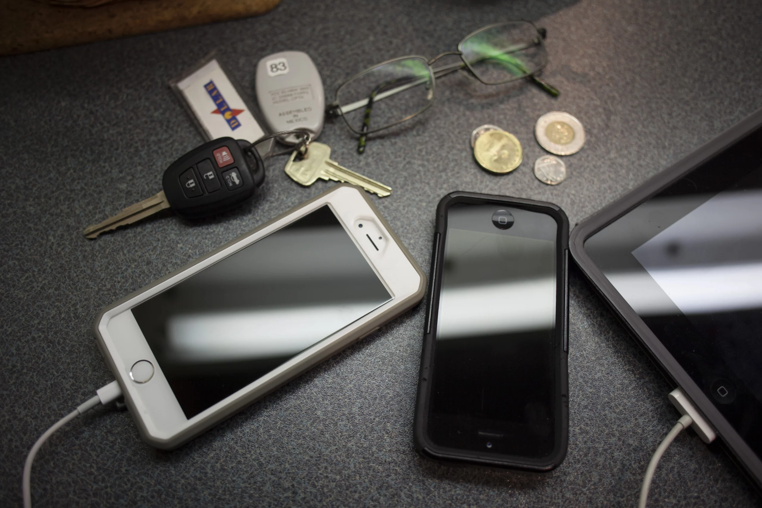 phones charging