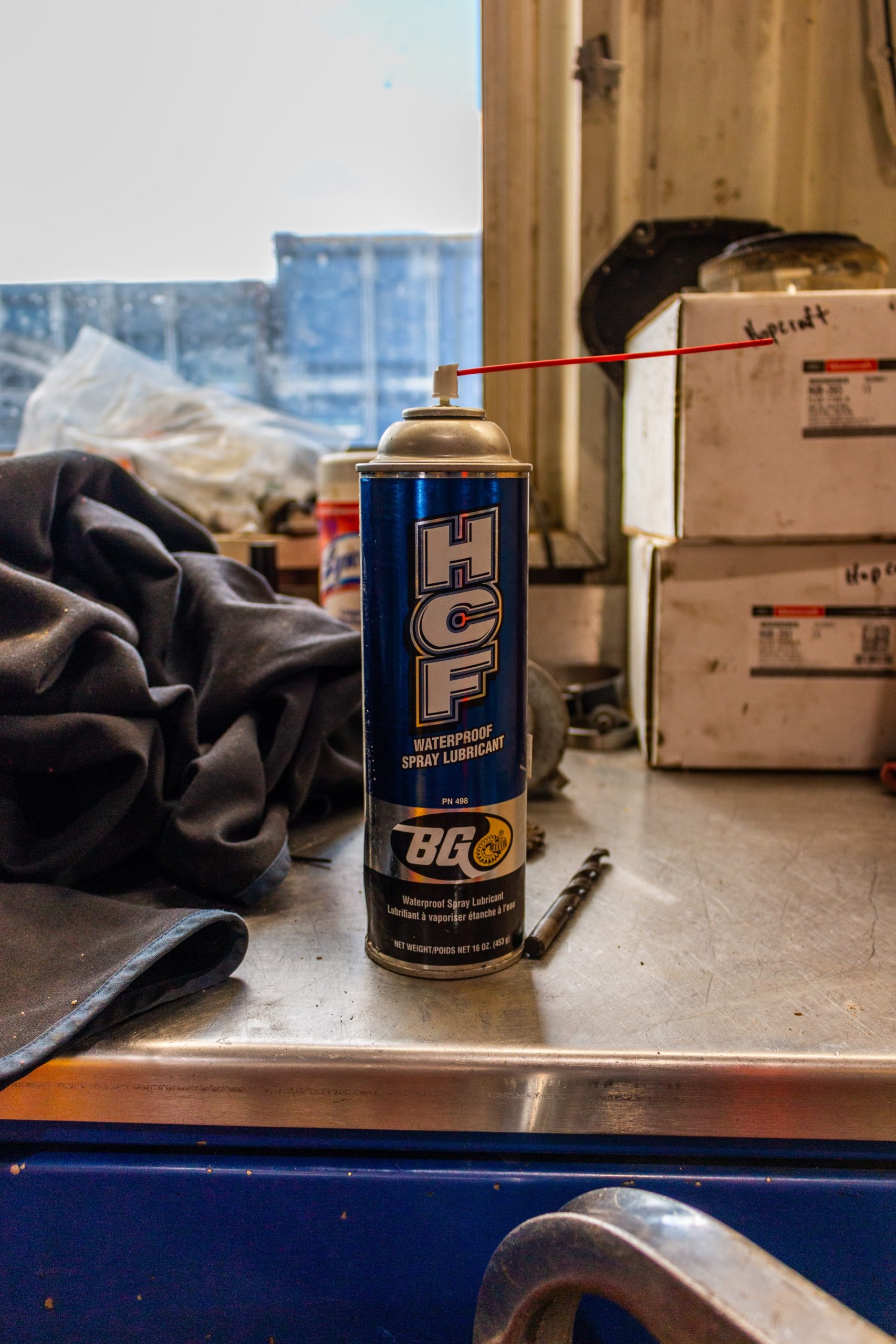 spray lubricant